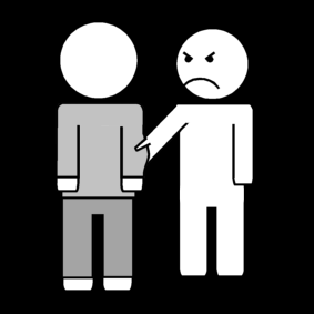 ask attention in a negative way